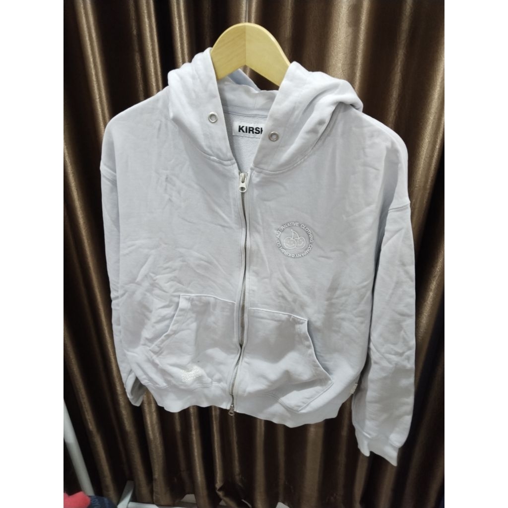 HOODIE DOUBLE ZIPPER KIRSH