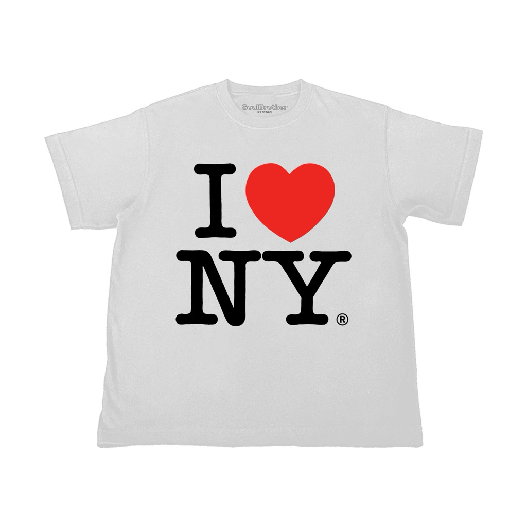 KAOS I LOVE NY PUTIH - tshirt i love ny white