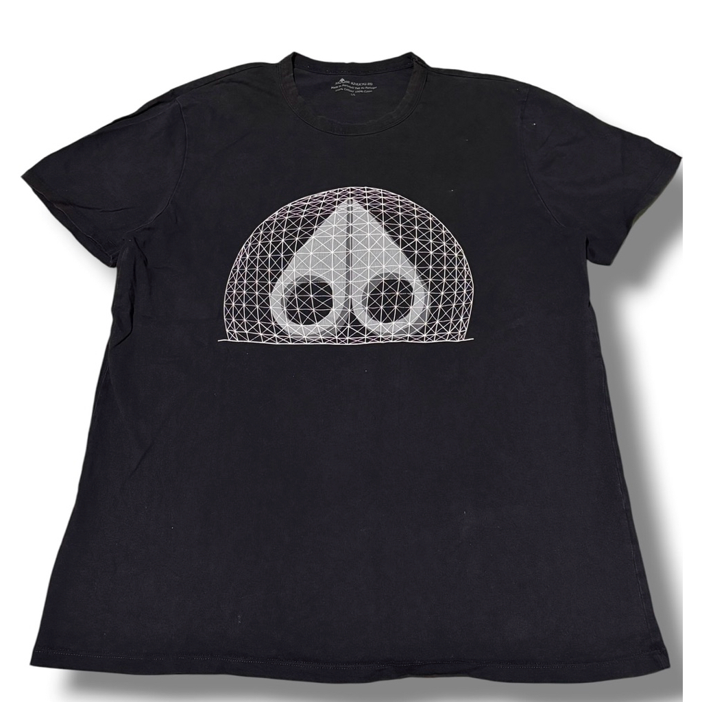 MOOSE KNUCKLES Kaos Art Big Logo Center Preloved