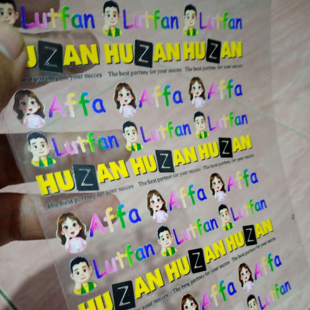 sticker uv dtf