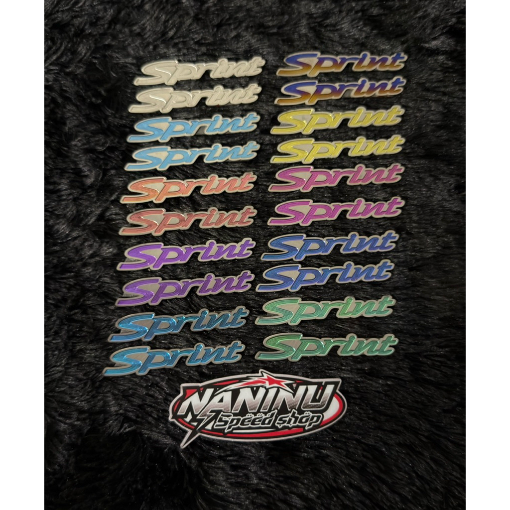 Emblem Sprint Vespa Matic Titan Small