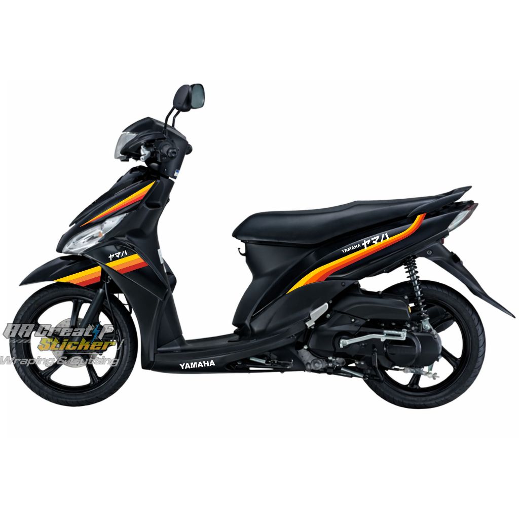 CUTTING sticker motor YAMAHA MIO J CUSTOM KALCER