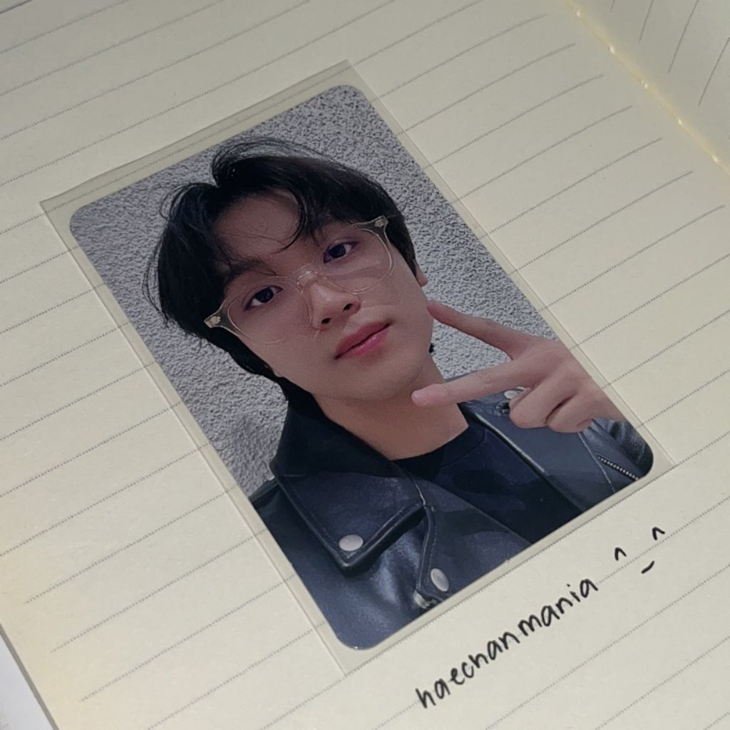 READY INA PHOTOCARD OFFICIAL NCT DREAM HAECHAN YZY CANDY R1