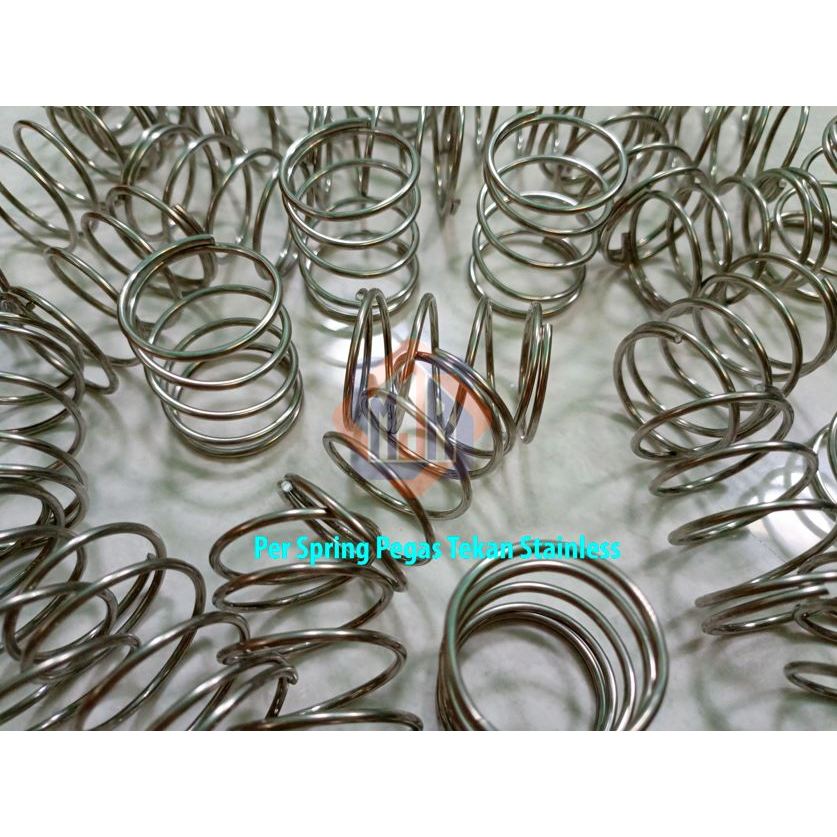 Per Spring Pegas Tekan Stainless