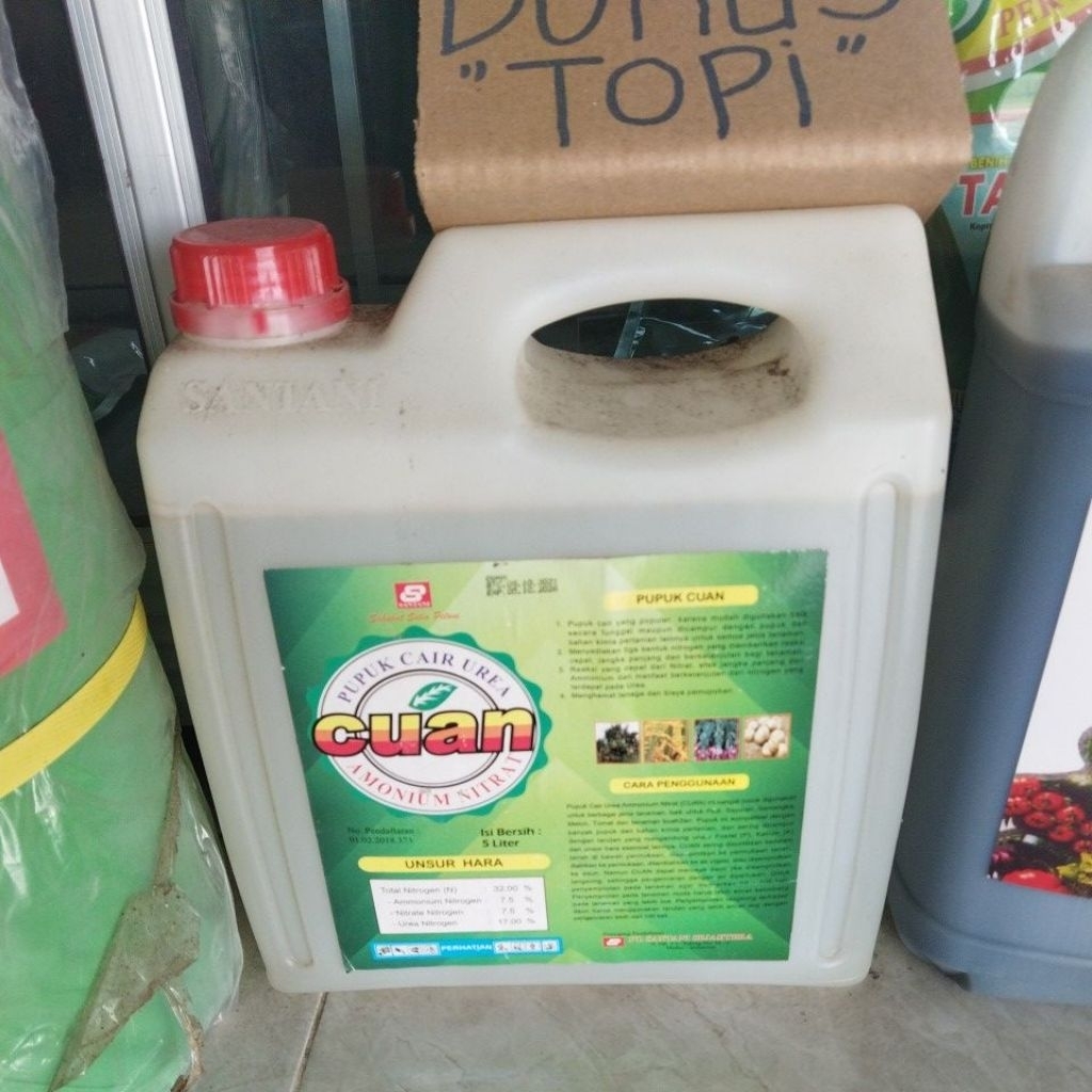 Pupuk Urea Cair Cuan 5 Liter