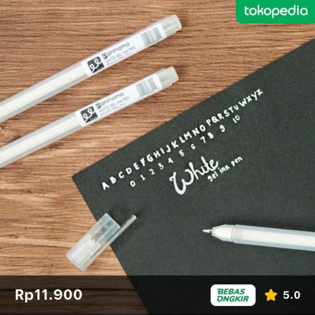 pulpen cair joyko warna putih