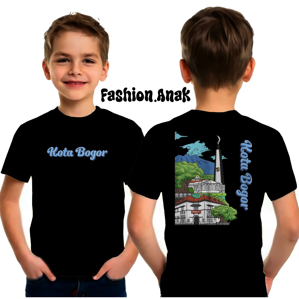Kaos Anak KOTA BOGOR Kaos Oleh Oleh Souvenir Terbaru