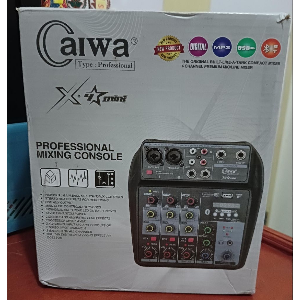 MIXER CAIWA X4 MINI 4CHANNEL PREMIUM