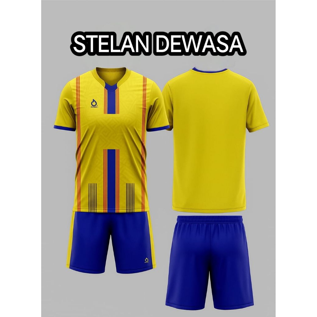 kaos bola setelan dewasa