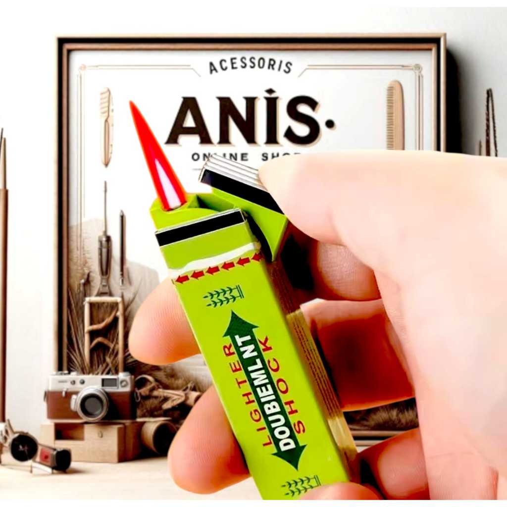 Korek Api Bubblegum Hijau Mint Mancis Bara Viral