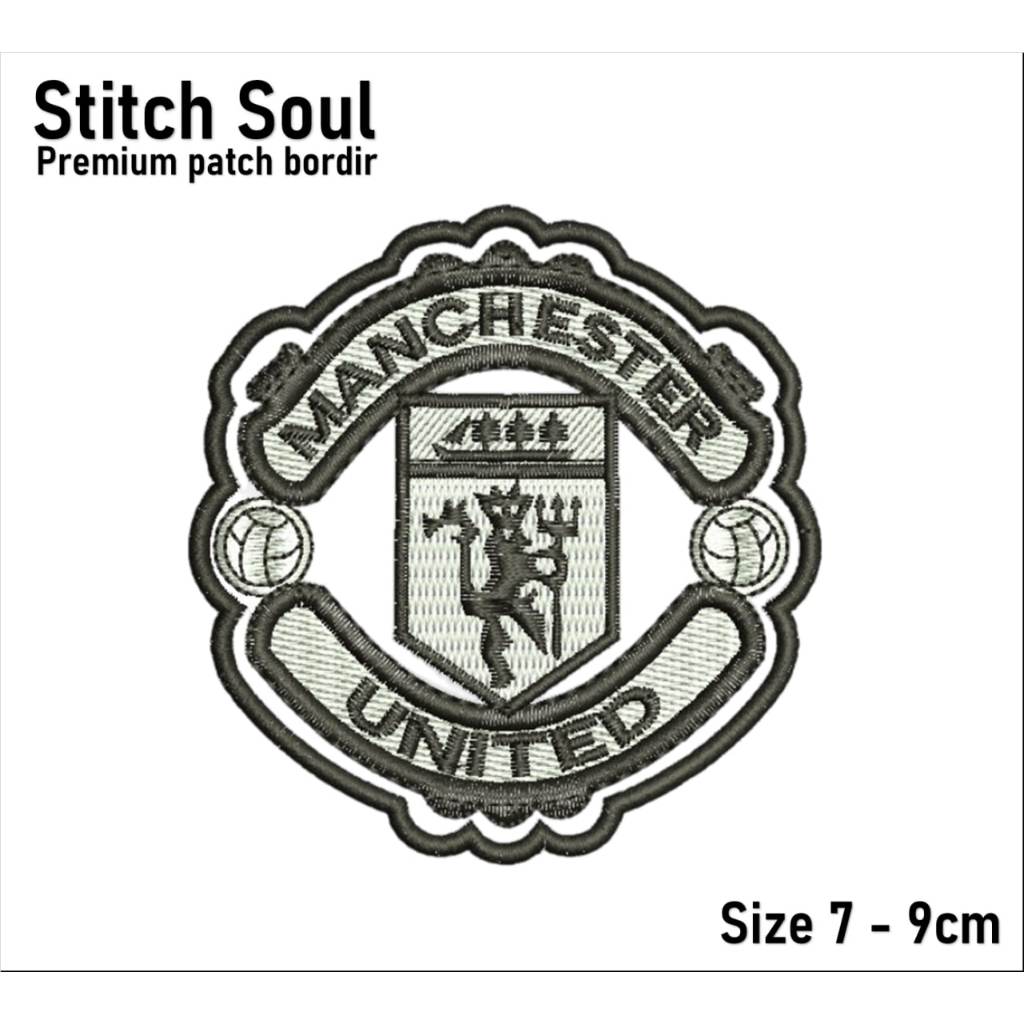 Emblem Patch Bordir MANCHESTER UNITED High Quality - stitchsoul