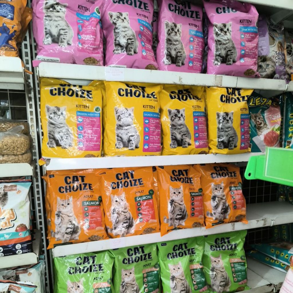 CAT CHOIZE TUNA WITH MILK PINK CAT FOOD KITTEN ANAK ANAKAN KUCING MAKANAN PAKAN RASA IKAN TUNA WITH 
