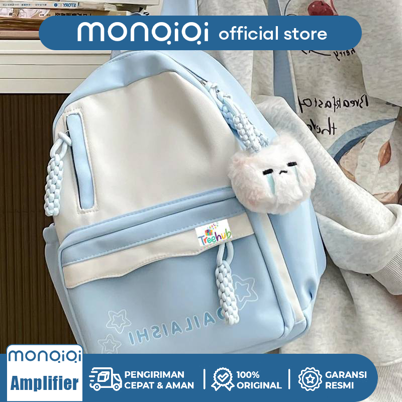 Tas Sekolah Pink/Tas Sekolah Anak Perempuan Smp/Tas Sekolah Perempuan/Tas Ransel Tas Wanita Fashion 