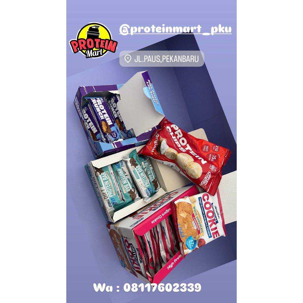 Protein Bar 1box isi 12bar Applied Nutrition
