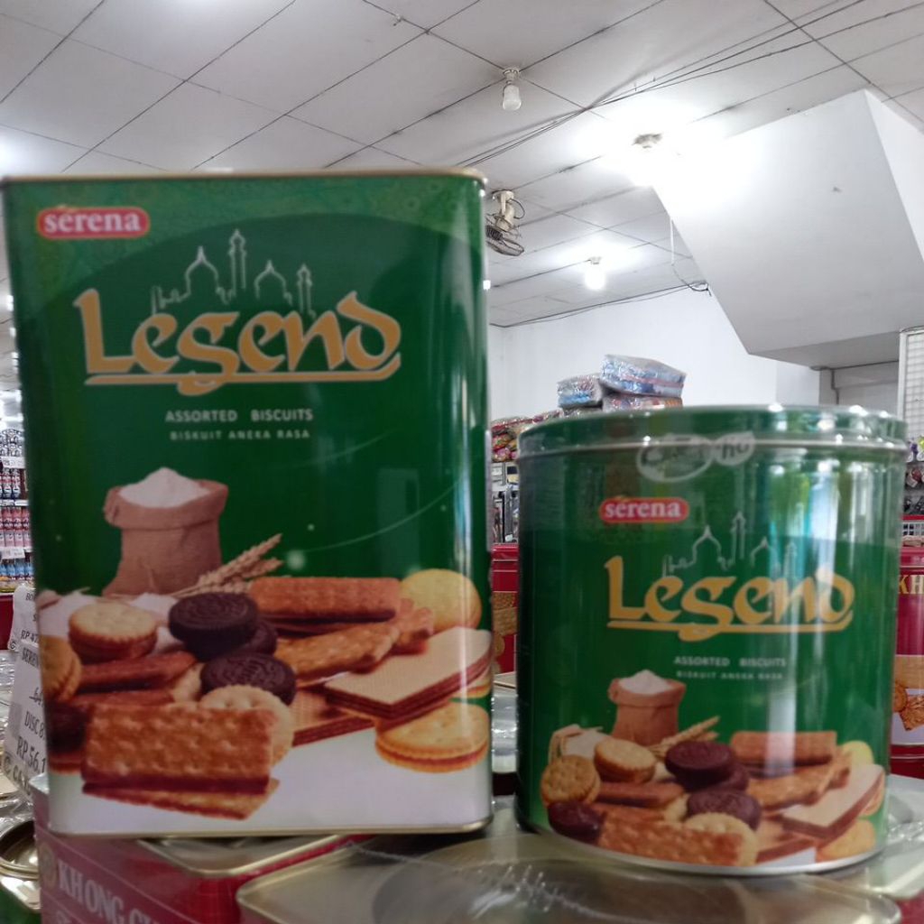 Biskuit SERENA LEGEND Assorted Kaleng