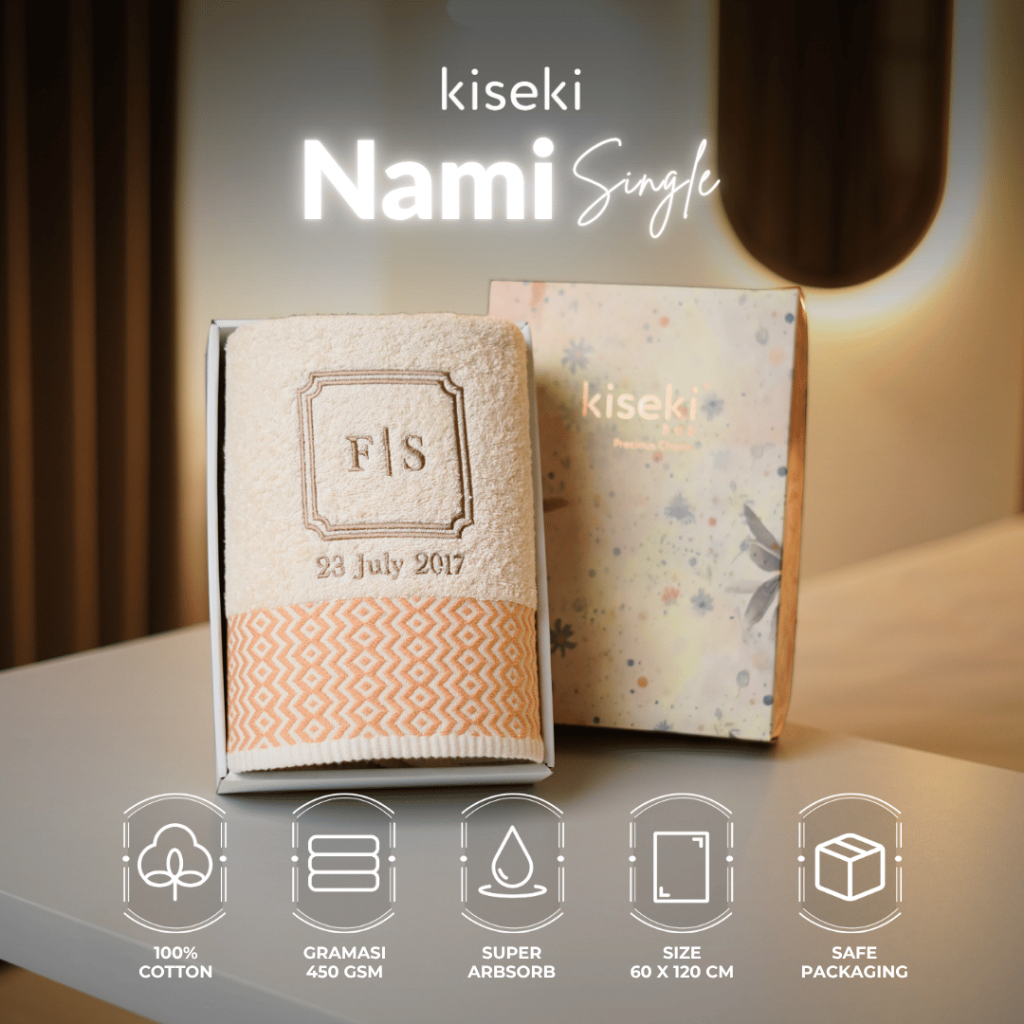 Kiseki Premium Gift - NAMI ( Single Towel )