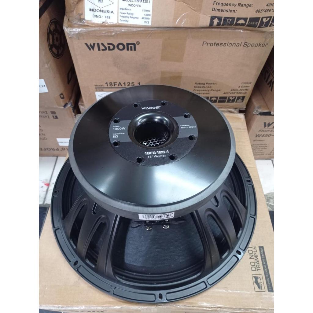 Wisdom 18FA125.1 – 18 Inch – Speaker Komponen Original Wisdom – 18-FA125.1