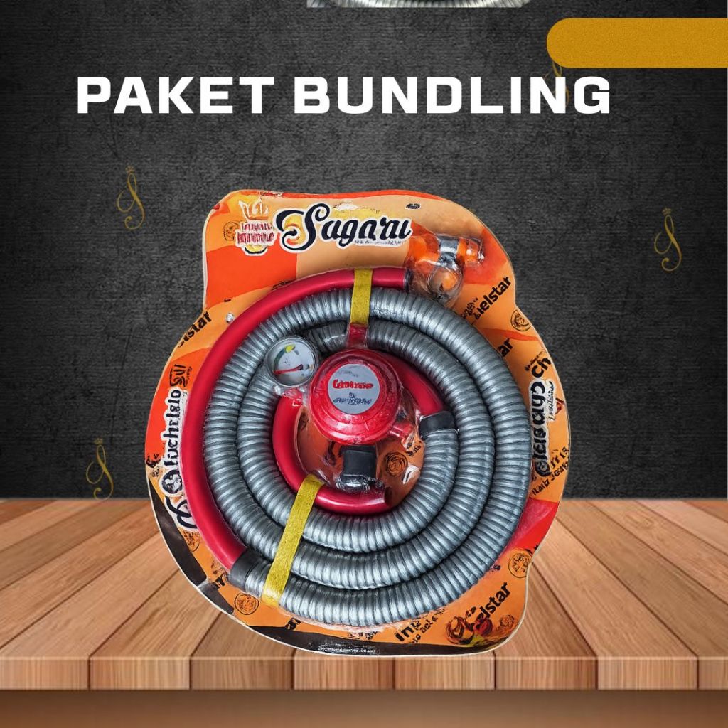 Paket Sagaru Selang Inchristo + Regulator