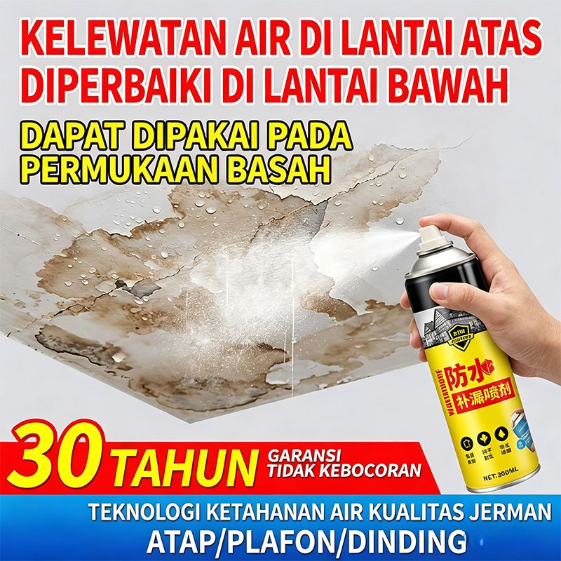 aspal cair anti bocor atap rumah lem sealer pelapis anti bocor spray pelapis waterproof anti bocor