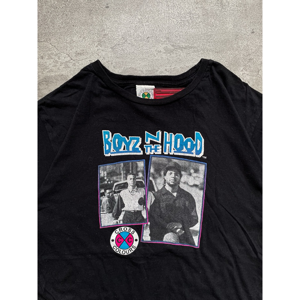 Y2K Cross Colours Boyz n The Hood T-shirt