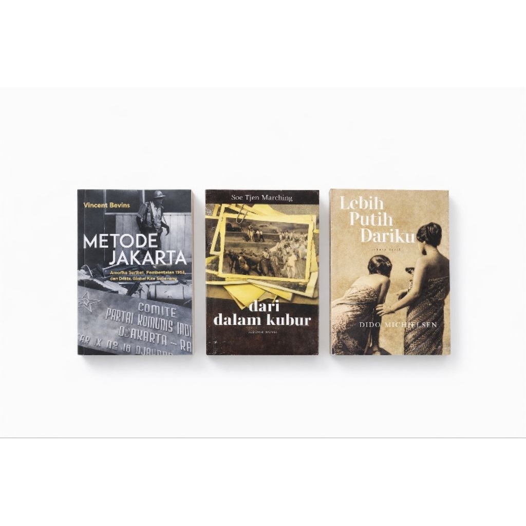 Buku Lebih Putih Dar + Dari Alam Kubur + Metode Jakarta