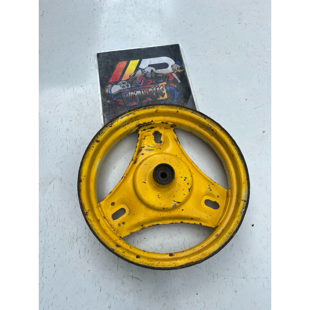 Velg qingqi depan saja ring 10 cocok untuk custom motor minion