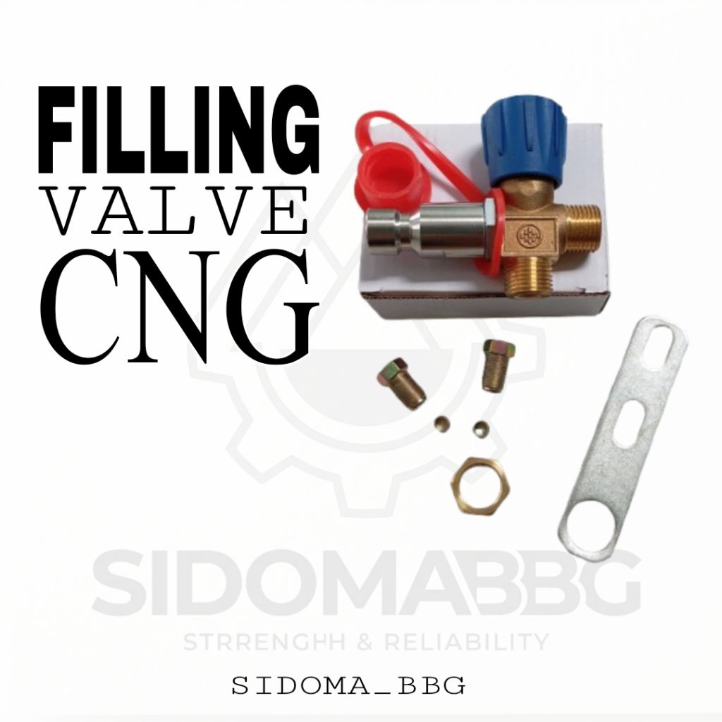 Filling valve CNG