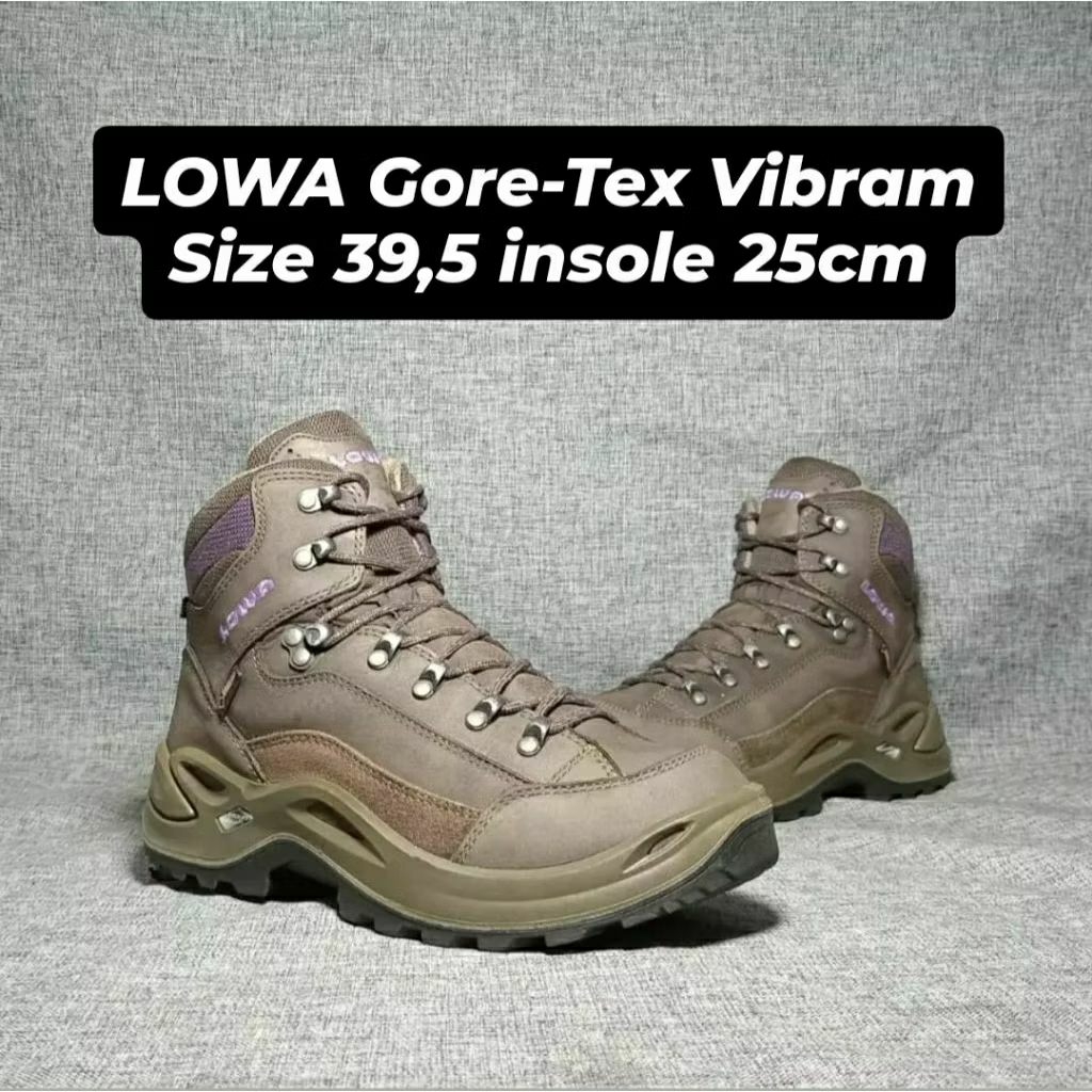 Sepatu Outdoor Lowa Renegade Waterproof Sepatu Gunung Hiking Treking Traveling