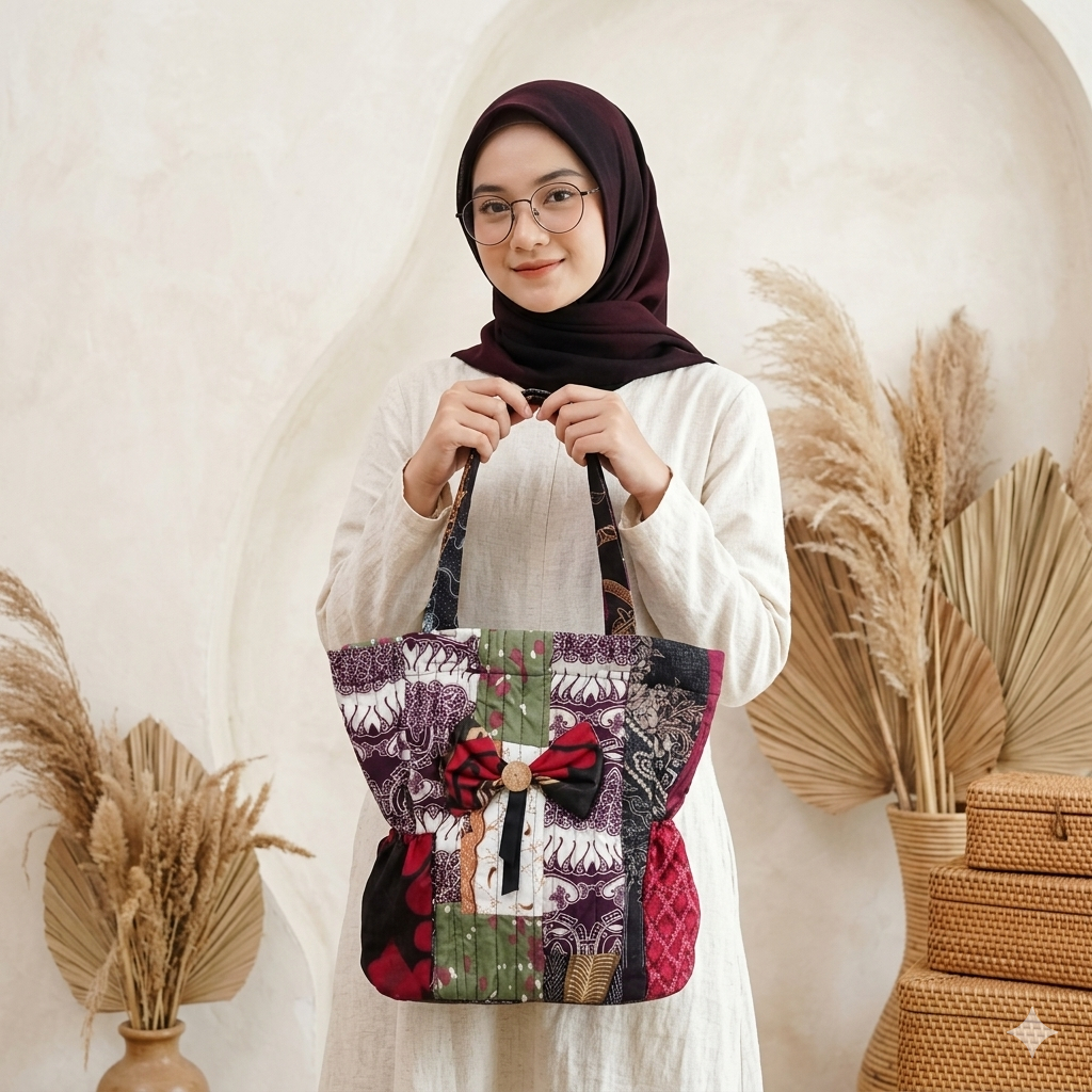 Tas Batik Totebag Batik Tas Jogja Model Saku Samping By Djogjabook