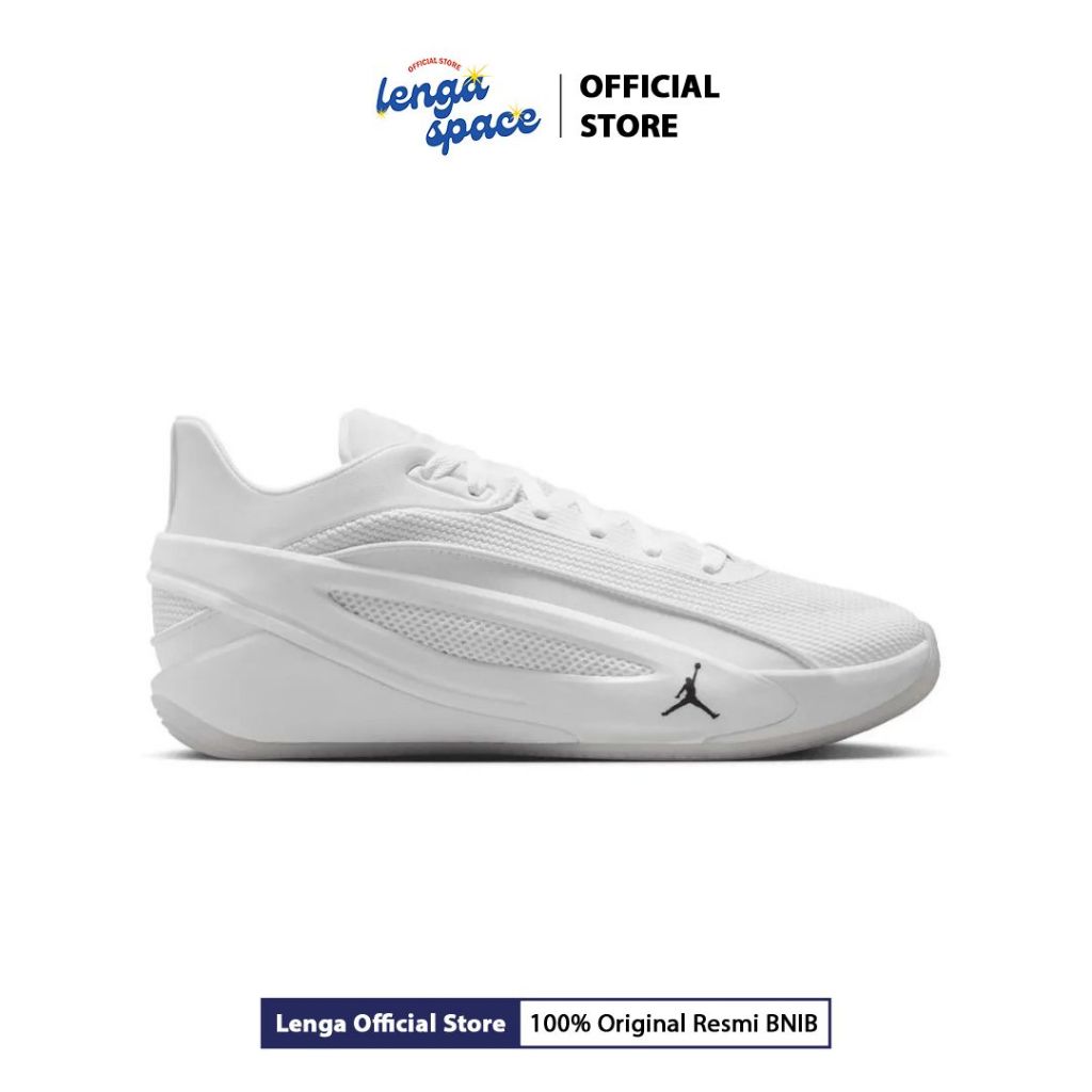 Sepatu Basket Pria Jordan Luka 5 Pf Men's Basketball Shoes - White/Black-Pure Platinum (HV8087-100) 