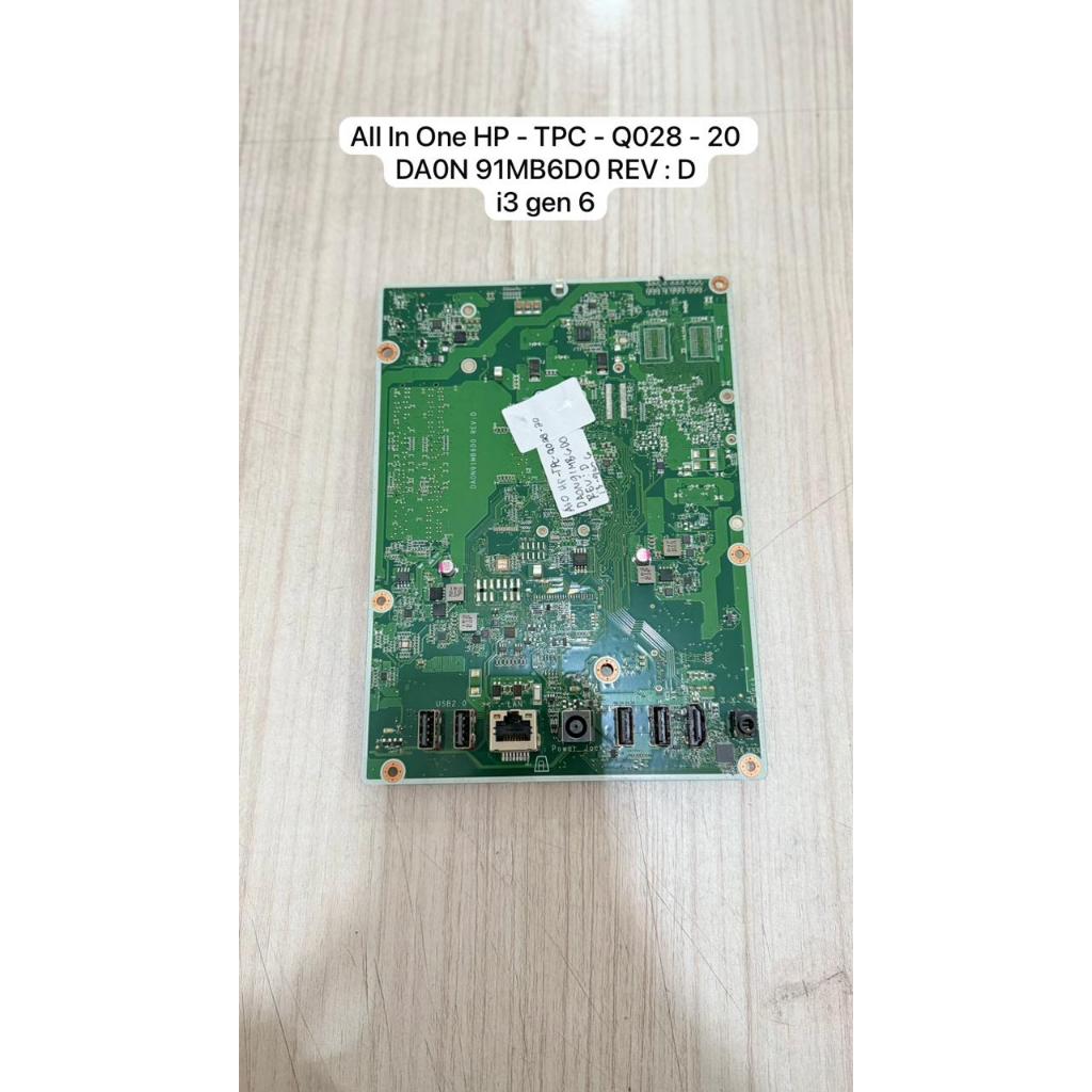Mainboard Motherboard MOBO PC AIO All In One HP - TPC - Q028 - 20 DAON 91MB6D0 REV D