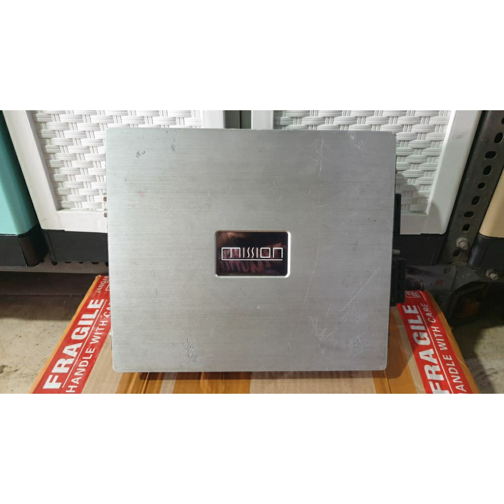 power amplifier mobil 4channel mission ma-491 second bekas normal siap pakai power anomali