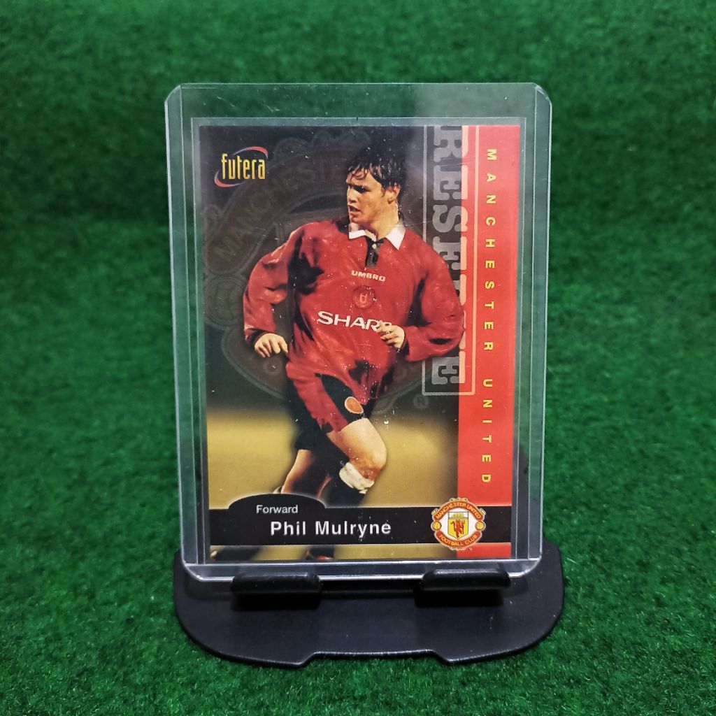 KARTU BOLA PHIL MULRYNE MANCHESTER UNITED FUTERA 1997