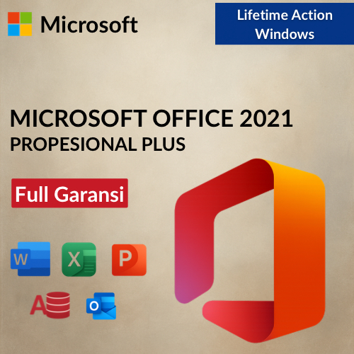 Paket Lisensi Microsoft Office + Project + Visio 2021