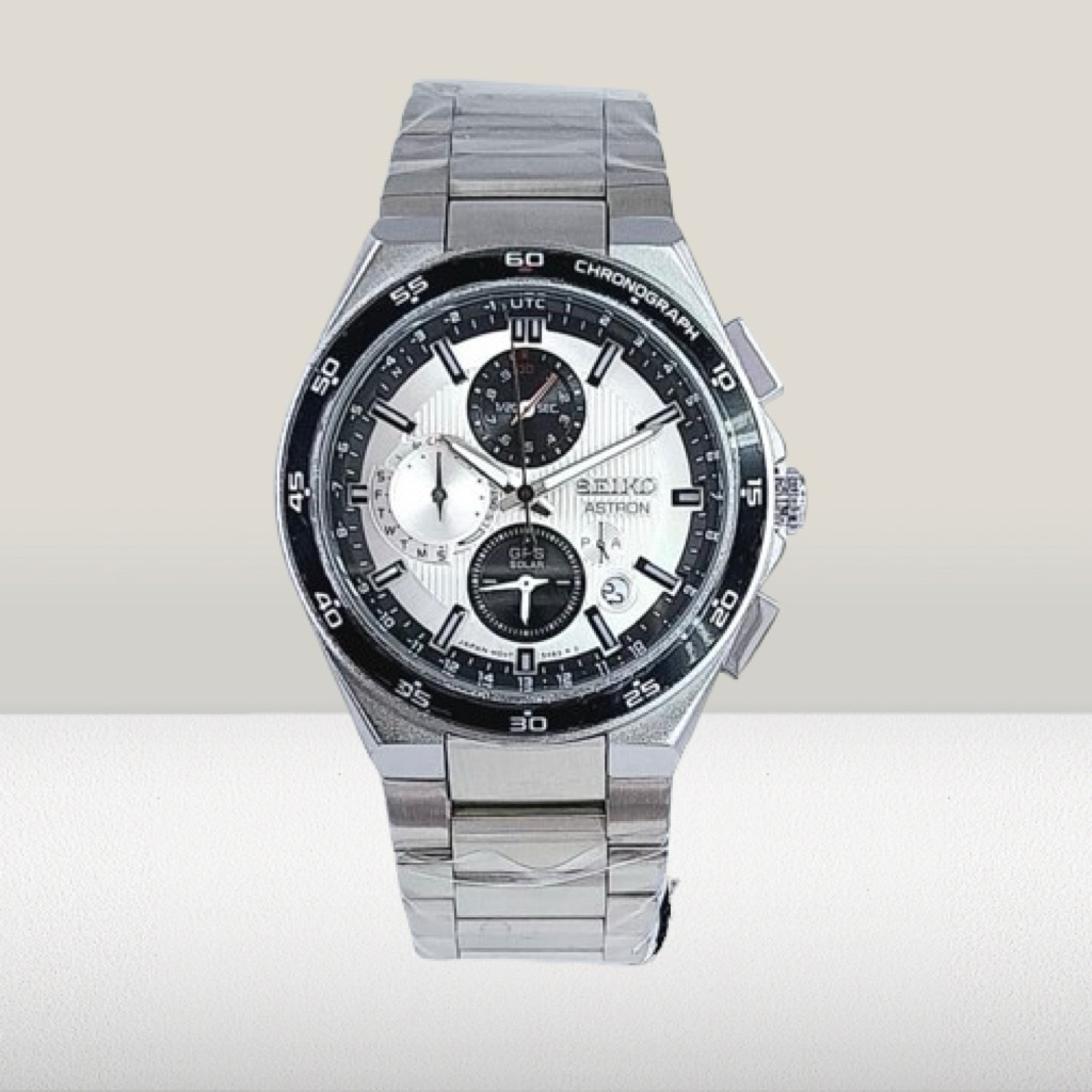 Frwatches Jam Tangan Pria Mewah Seiko Astron Chrono On Tali Rantai Premium