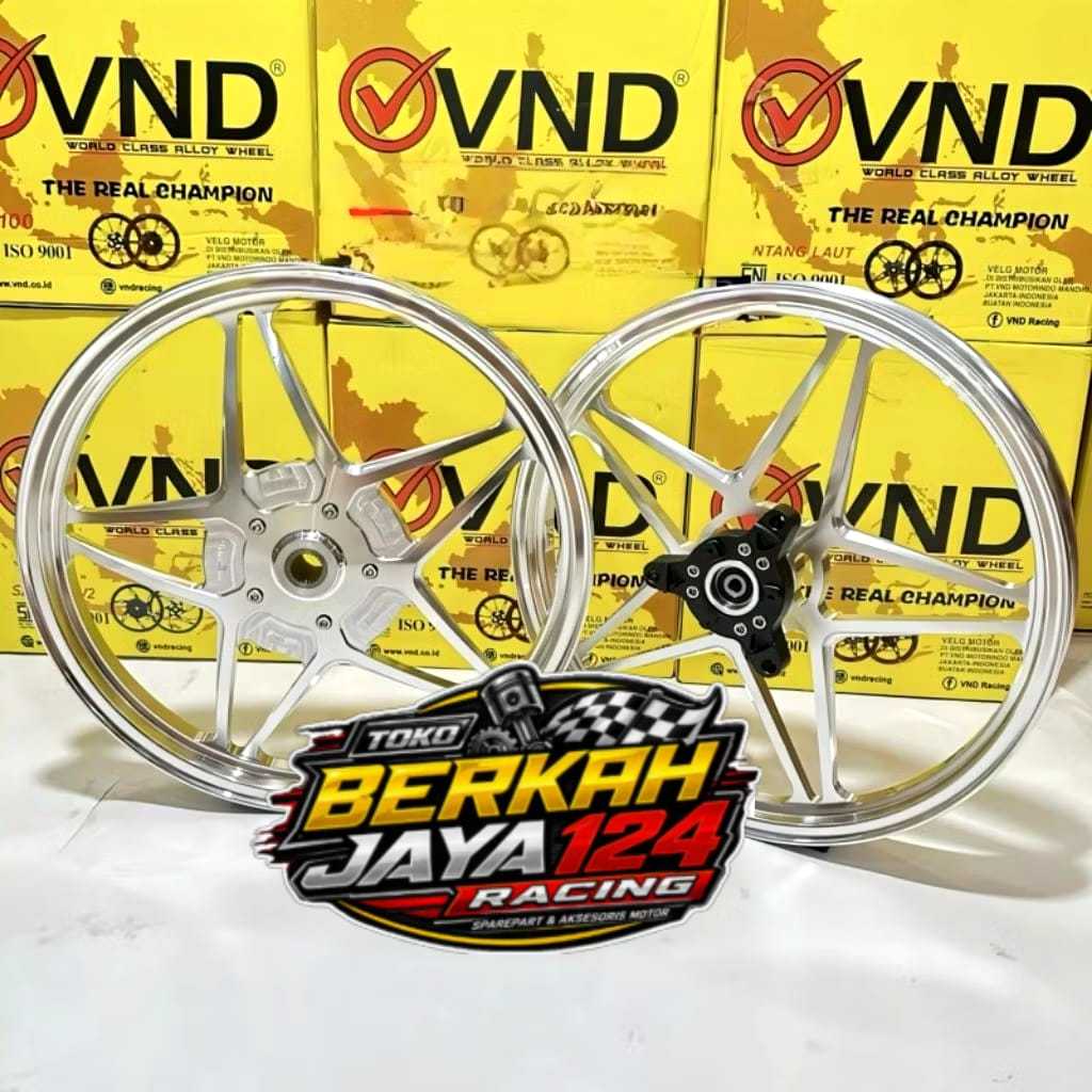 VELG VND V SPEED V2 GEN2 BINTANG 185x14 & 215x14 VELG VND