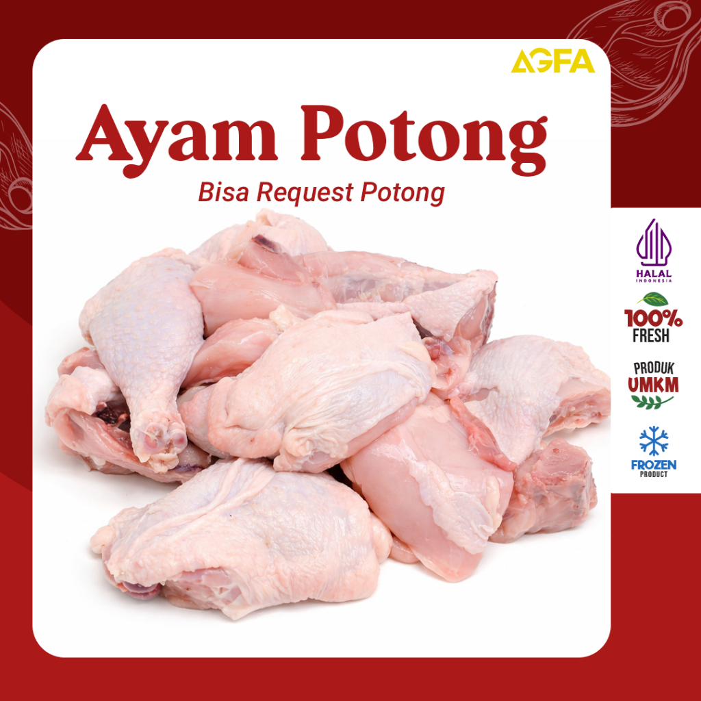 Ayam Potong/ Ayam Broiler / Ayam Potong Segar / Ayam Potong 6 / Ayam Potong 8 / Ayam Potong 14 / Aya