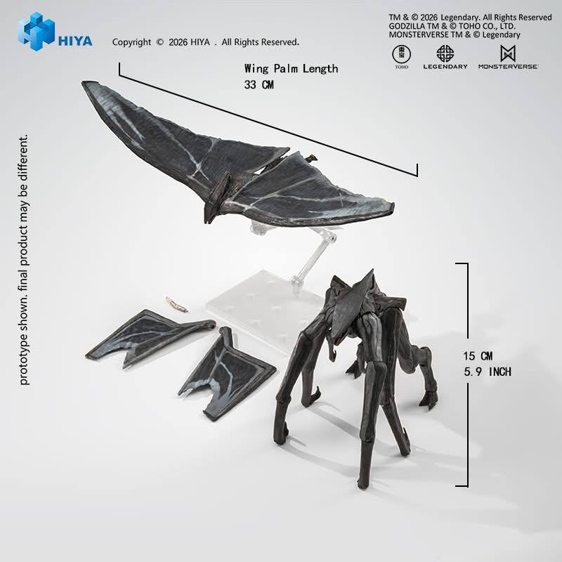 Hiya Toys Godzilla Male And Female Muto [pre order]