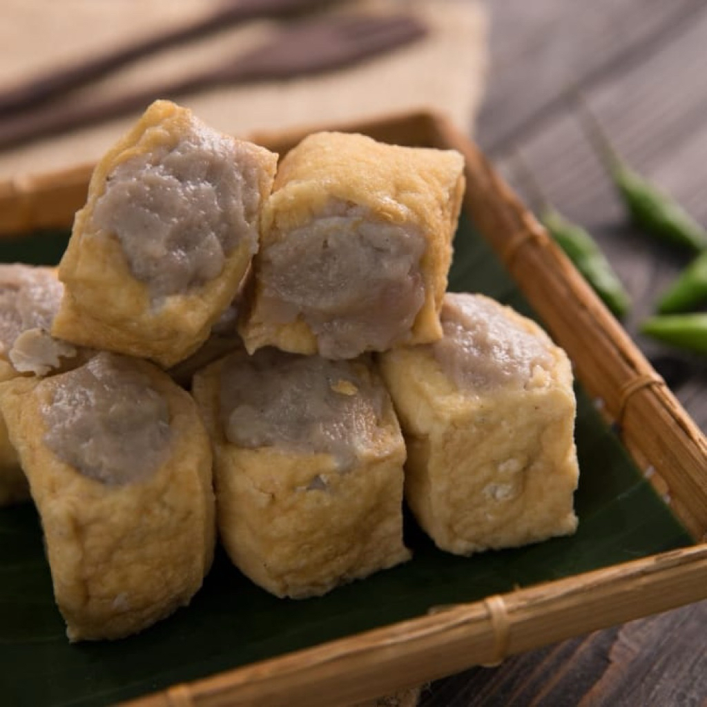 Tahu Dimsum isi keju lumer