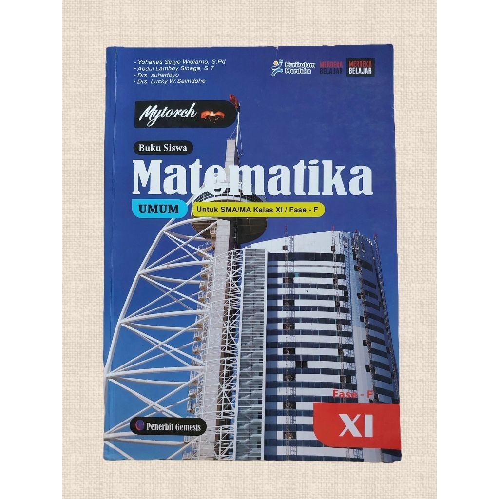 [PRELOVED ORI] Buku Matematika Umum Kelas 11 PENABUR