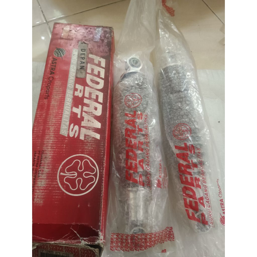 shock belakang honda GLPRO CDI. GLMAX original Federal astra kode part FP-52A00-KC5-2700