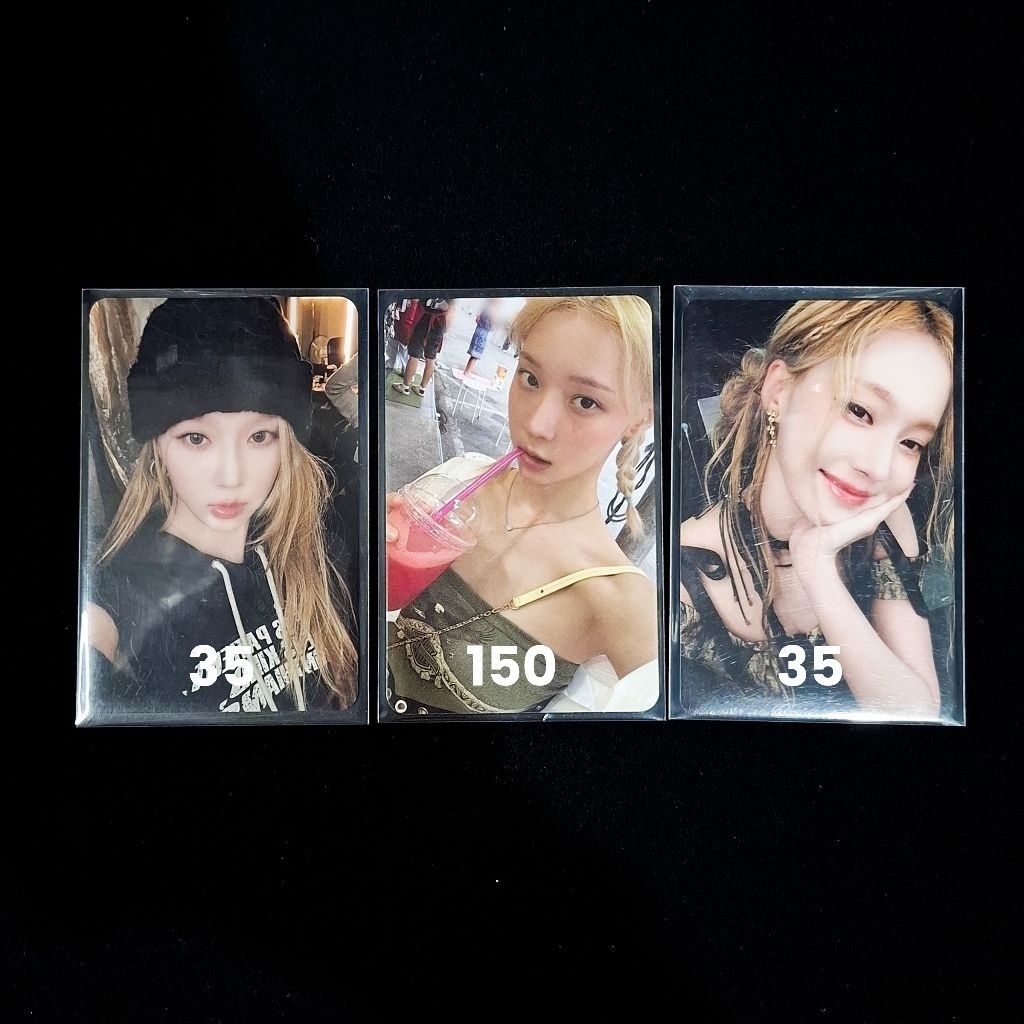 aespa WINTER Photocard PC Armageddon Exclusive US Exclu POB Whiplash QQ LD Lucky Draw