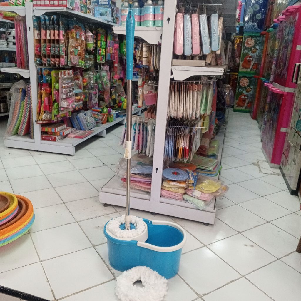 SUPER MOP SPIN VANSTAR/ALAT PEL/PEL LANTAI/VANSTAR PEL