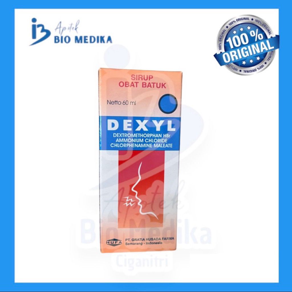 DEXYL SIRUP 60 ML - OBAT BATUK ALERGI