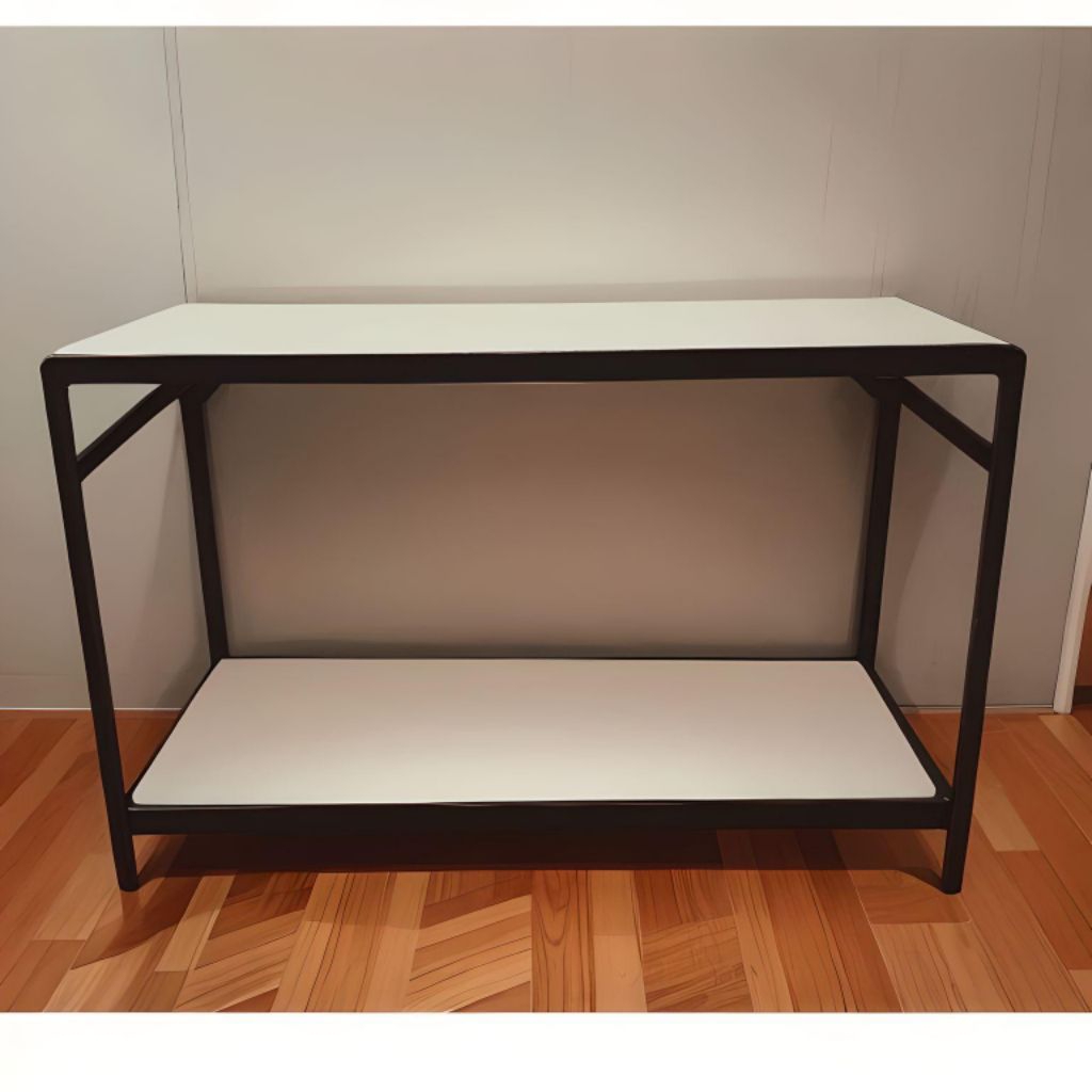 meja aquarium P85cm L40cm T70cm 2 susun / 2 ambal. rak serbaguna, rak besi bongkar pasang, rak custo