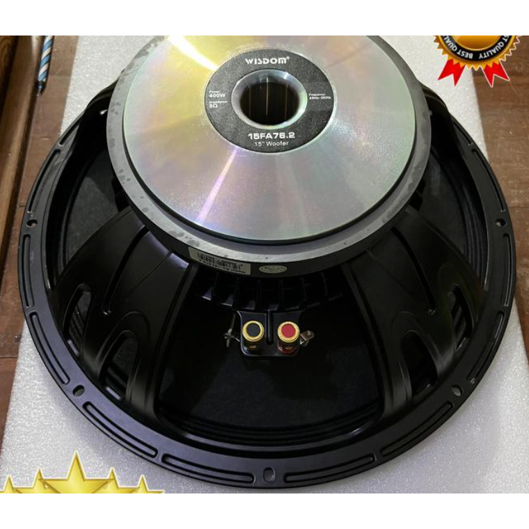 COMPONENT WISDOM 15FA76.2 / 15FA76 2 — 15 INCH SPEAKER KOMPONEN ORIGINAL WISDOM 15 FA76.2
