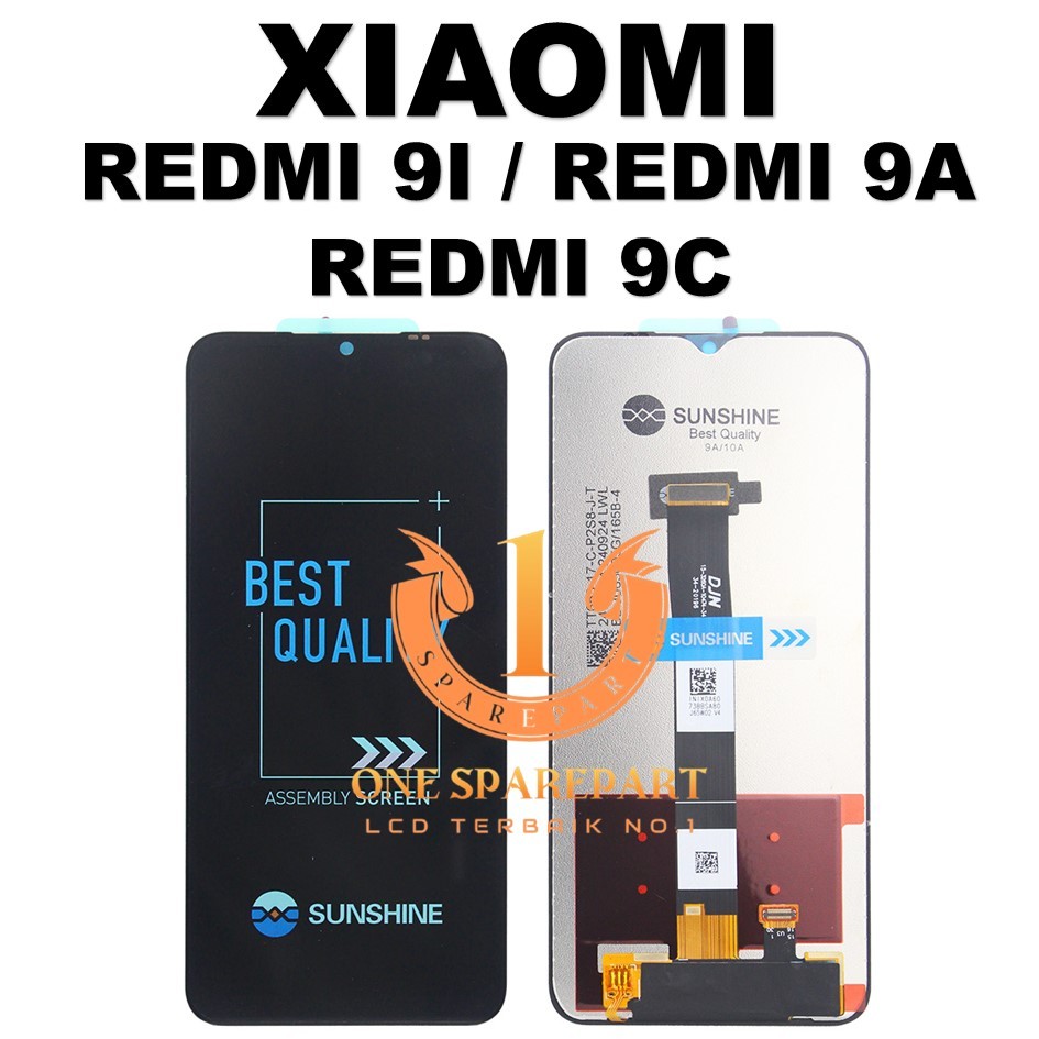 LCD TOUCHSCREEN REDMI 9I / REDMI 9A / REDMI 9C COMPLETE ORIGINAL 100% FULLSET