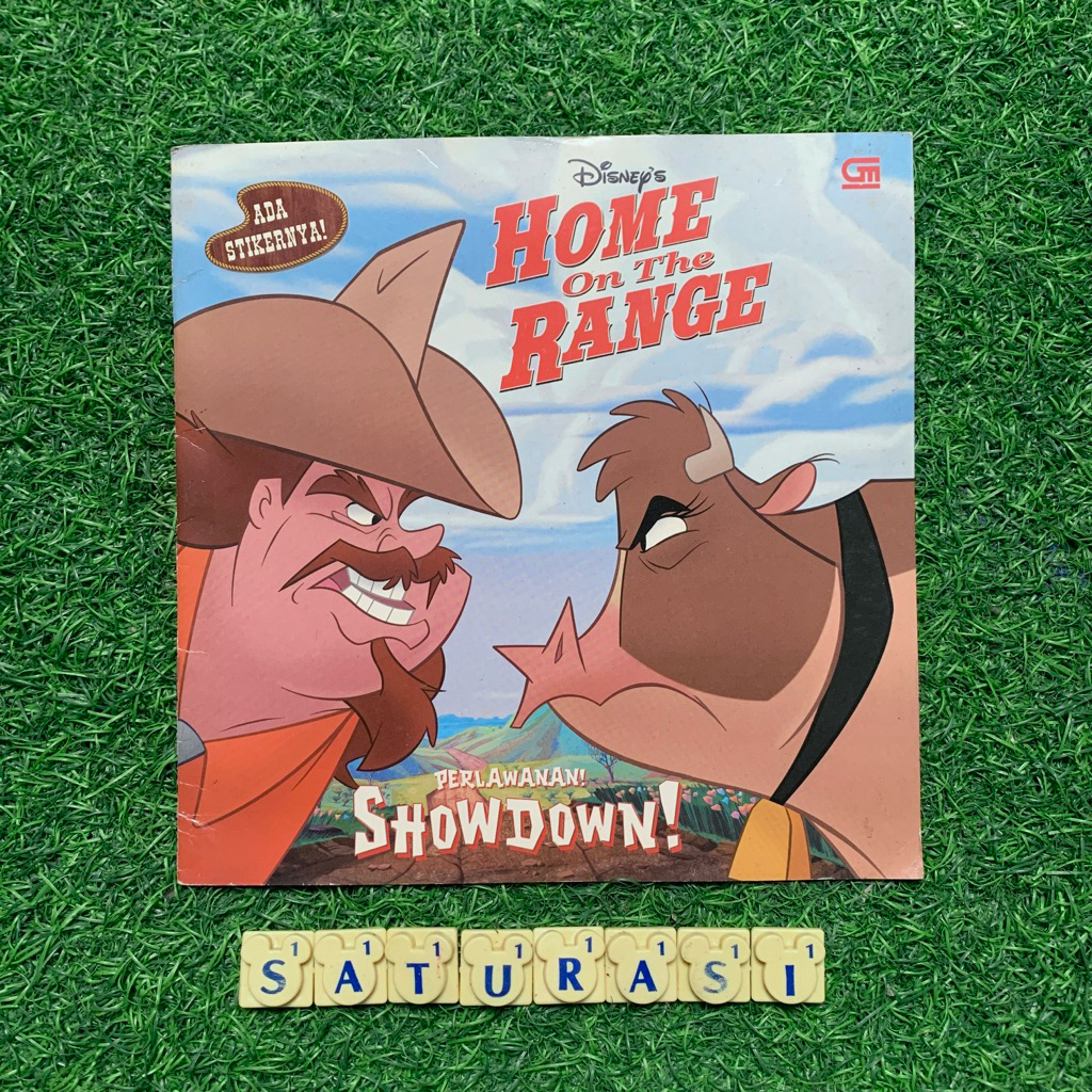 (Saturasi Preloved) Disney Home on the Range : Perlawanan Showdown - Buku Cerita Anak