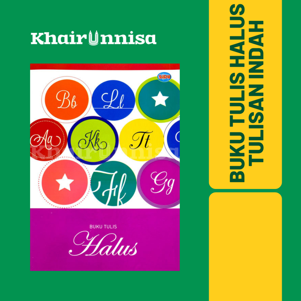 Buku Tulis Halus Tulisan Indah