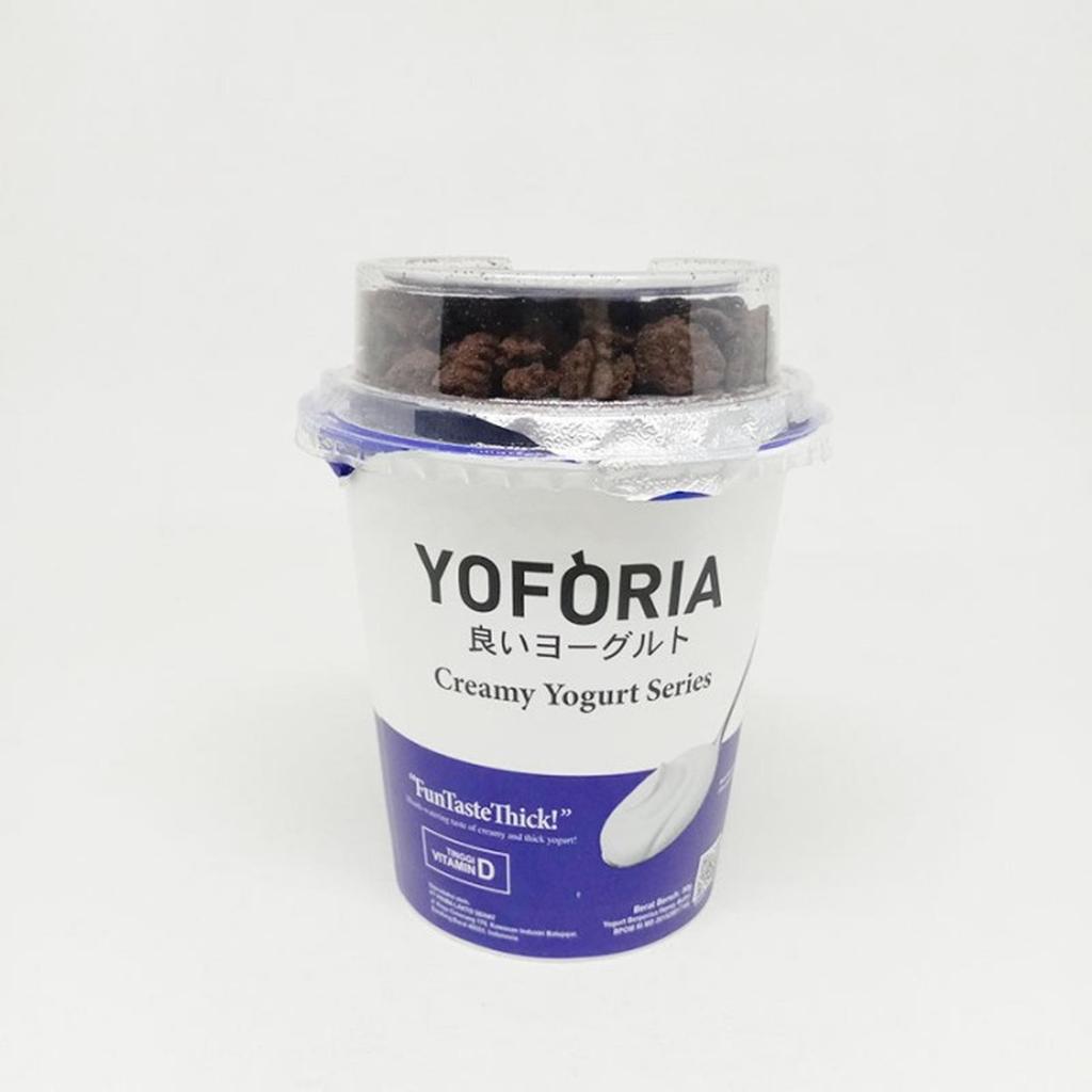 YOGHURT YOFORIA COOKIES CRUMB 90 G SURABAYA